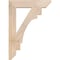 Ekena Millwork Merced Slat Smooth Bracket, Douglas Fir, 3 1/2"W x 20"D x 28"H BKT04X20X28MRC06SDF - alternate 3